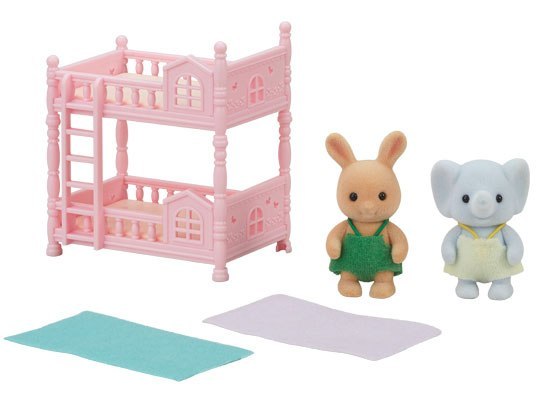 SYLVANIAN SUNNY BUNNY WITH BED 5551 WB6 EPOCH